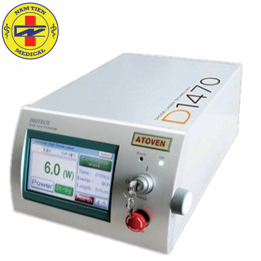 Máy điều trị suy tĩnh mạch chi dưới bằng laser ATOVEN 1470nm Diode Laser